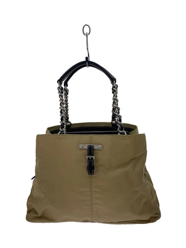 Sac à main PRADA nylon camel sangle solide manque occasion