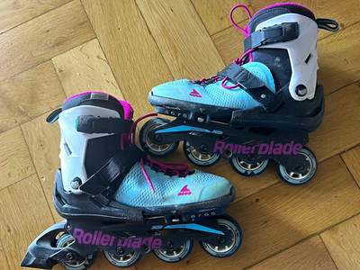 Rollerblade Damen Fitness-Inlineskates Gr. 36-38 verstellbar 3WD max 80 mm