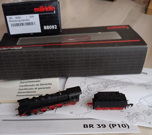 Märklin 88092 BR 003 Dampflok DB Spur Z Lok mit OVP + Anleitung TOP | Condition: Gebraucht