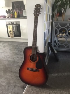 Fender CD 60CE Electro Acoustic Guitar Case
