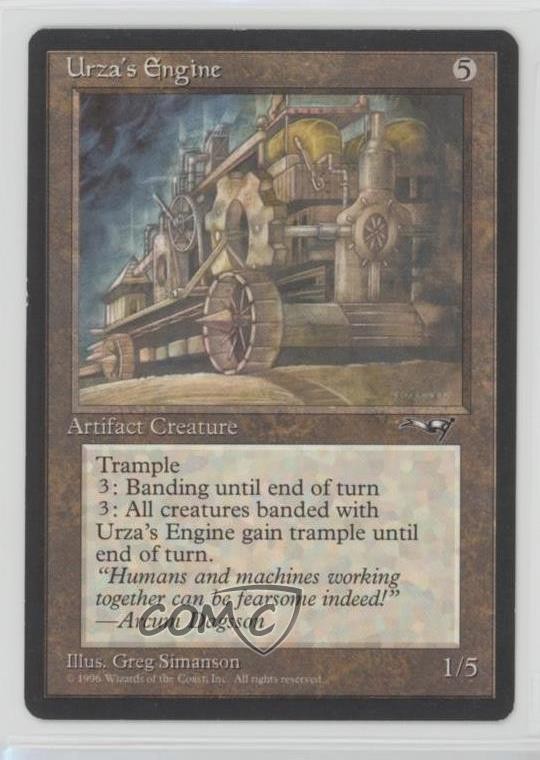 Urza's Engine Magic: Alliances 1996