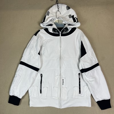 Marc Ecko Star Wars Stormtrooper Hoodie White M Full Zip Regular Fit Unisex