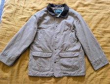 L.L. Bean Vintage Barn Jacket Kids M 10-12 in Khaki