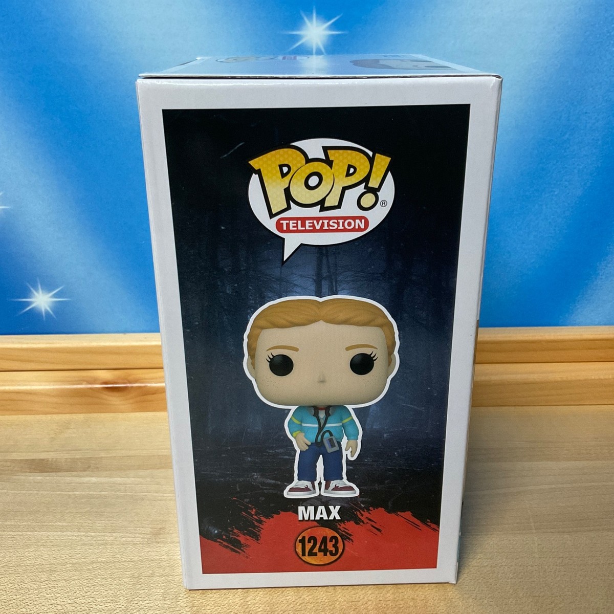 Funko Pop! MAX #1243 Stranger Things Vinyl Figure W/ Soft