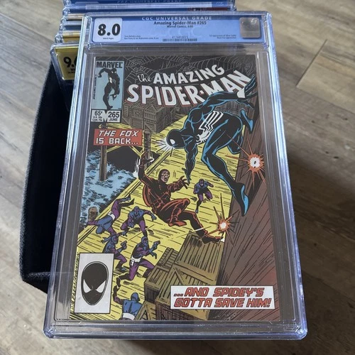 Amazing spider man #265 cgc 8.0