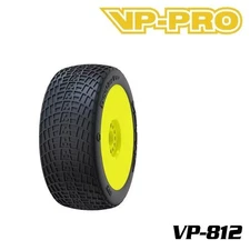 High Quality 1/8 RC Buggy Tire VP PRO VP 812U Frontier Evo Glued 17mm Nut Racing
