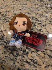 Stranger Things Eleven Plush Stuffed Animal 5"  New With Tag Jazwares 