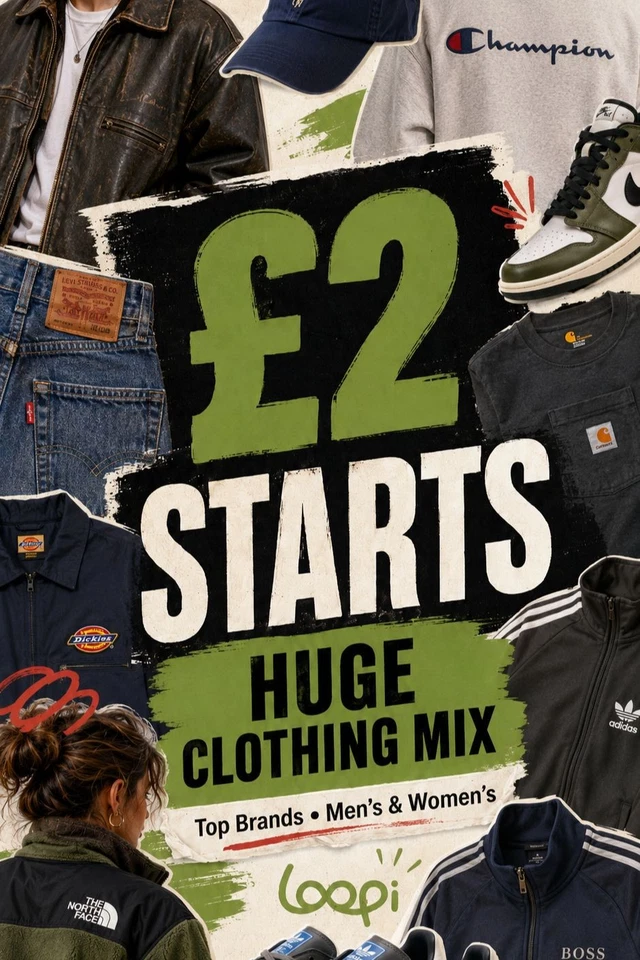 LOOPI PICKS 🔥 HANDPICKED BRANDS | MEN’S & WOMEN’S | £2 STARTS