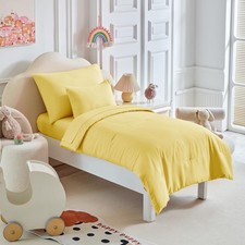 Toddler Bedding Set - 5 Piece Soft and Breathable Toddler Bed Set for Boys an...