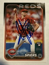 2024 TOPPS SERIES 2 CARSON SPIERS SIGNED  CARD