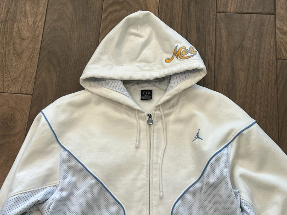 Melo Jordan Hoodie XL 85-05 20th Anniversary Full Zip Carmelo Anthony Y2K - Image 2 of 4