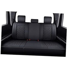 2007-2021 Tundra Pickup Trucks Car Seat Covers X05 2007-2021 Rear-Only Black