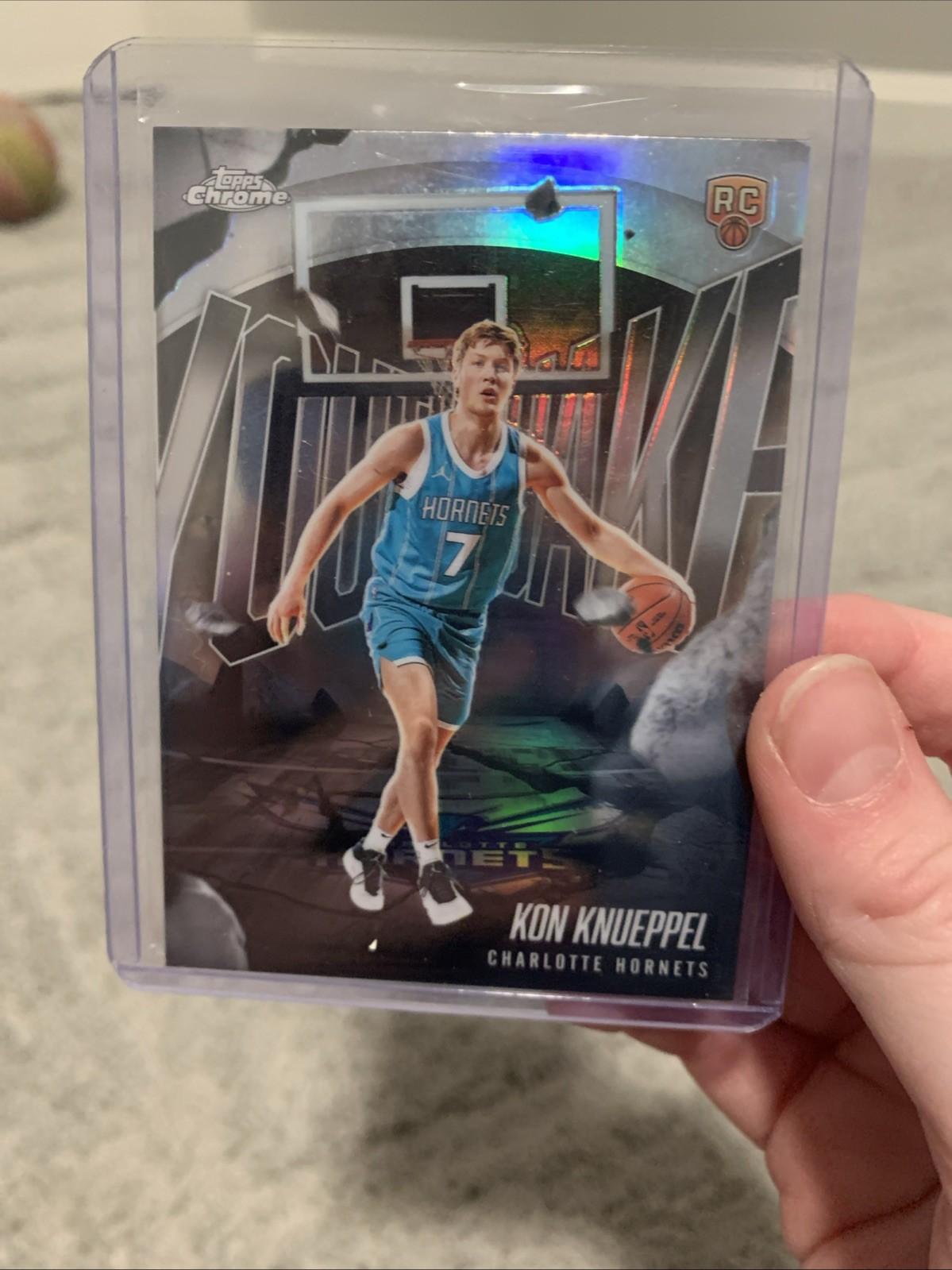 2025-26 Topps Chrome Kon Knueppel Youthquake Refractor Rookie RC YQ-4