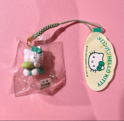 Gotochi Kitty  Melonpan Strap Hello Kitty Phone Strap Charm Japan Limited