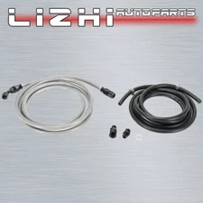 For 1996-2000 Honda Civic Stainless Steel Fuel Lines Kit -6AN FEED 6AN RETURN
