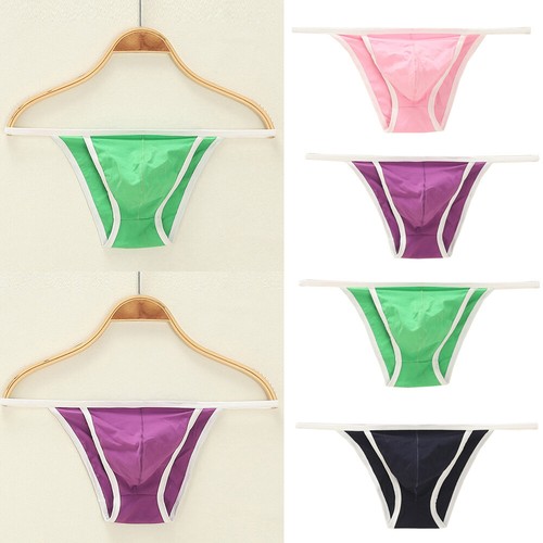 Slip Homme String Respirant Bikini - Taille Basse - Spandex - Taille 70-78cm - Neuf étiqueté