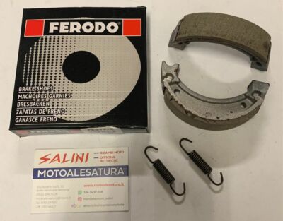 Ganasce Freno Ferodo Per MBK CW Booster Track 50 1996-1998 - Posteriori Tamburo - Foto 2