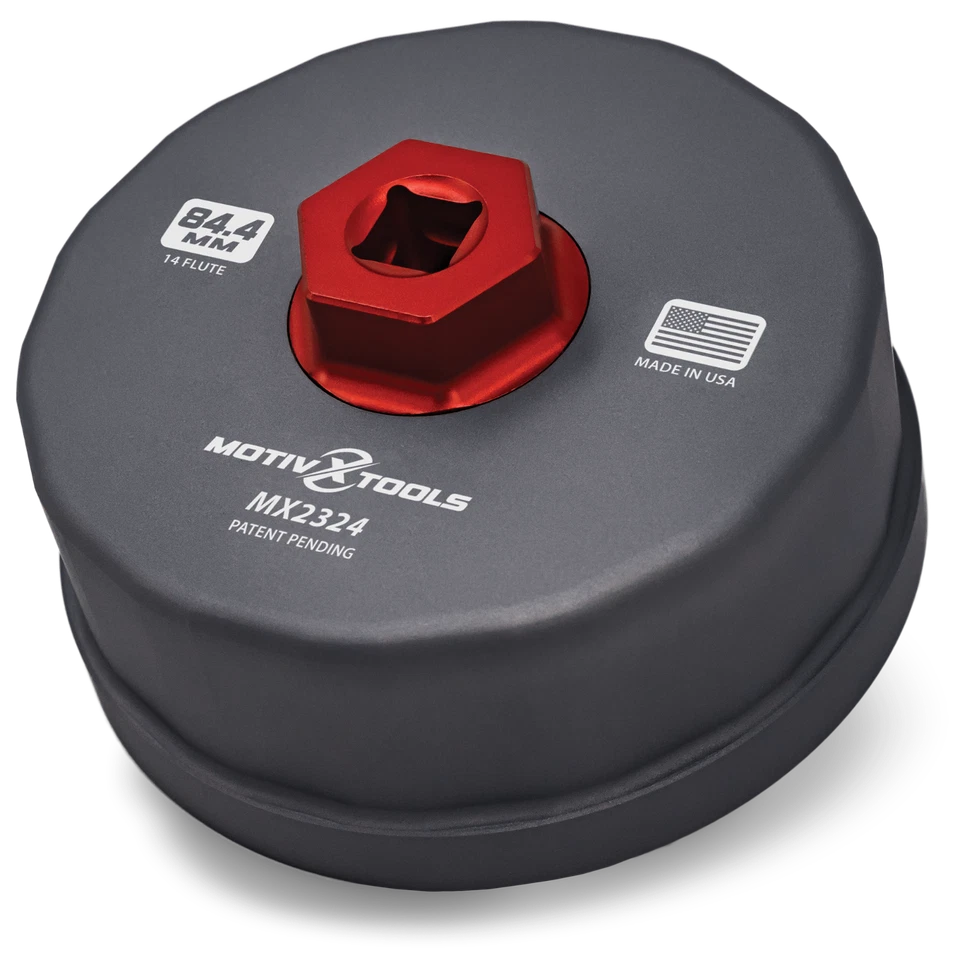 Llave de filtro de aceite Motivx Tools 84 mm para motores diésel Mercedes Dodge Jeep 3,0 L Foto 4 de 4