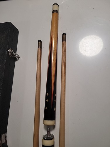 Golden Shark Custom Pool Cue Stick 24oz 49" Or 57" 5pcs & Case See Description - Picture 6 of 9