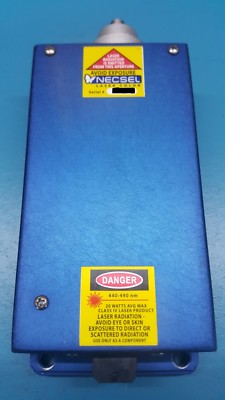 NECSEL MODEL 20 WATTS AVG MAX  440-490 nm