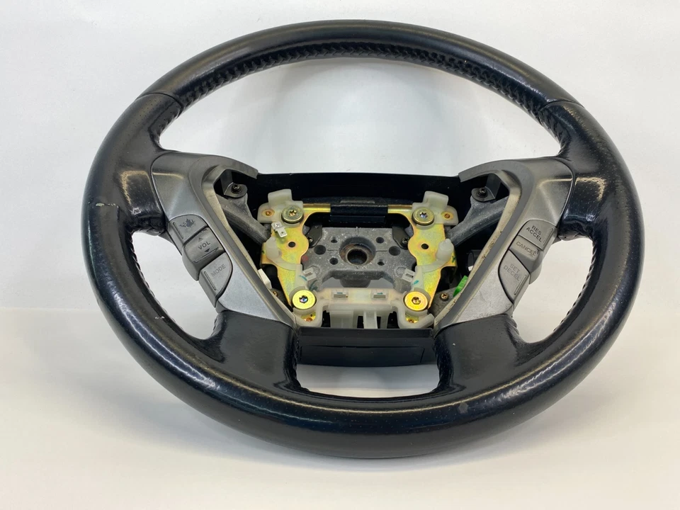 Volante izquierdo Honda Pilot Driver 2005 con control de crucero cuero OEM Foto 3 de 4