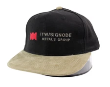 Vintage ITW/Signode Metals Group Adjustable OSFM Hat Cap