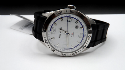Viceroy 432833-05 Real Madrid White Dial Black Rubber Band Date