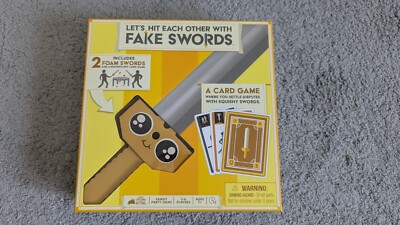 Exploding Kittens. NEU Let's Hit Each Other With Fake Swords Familienparty Spiel