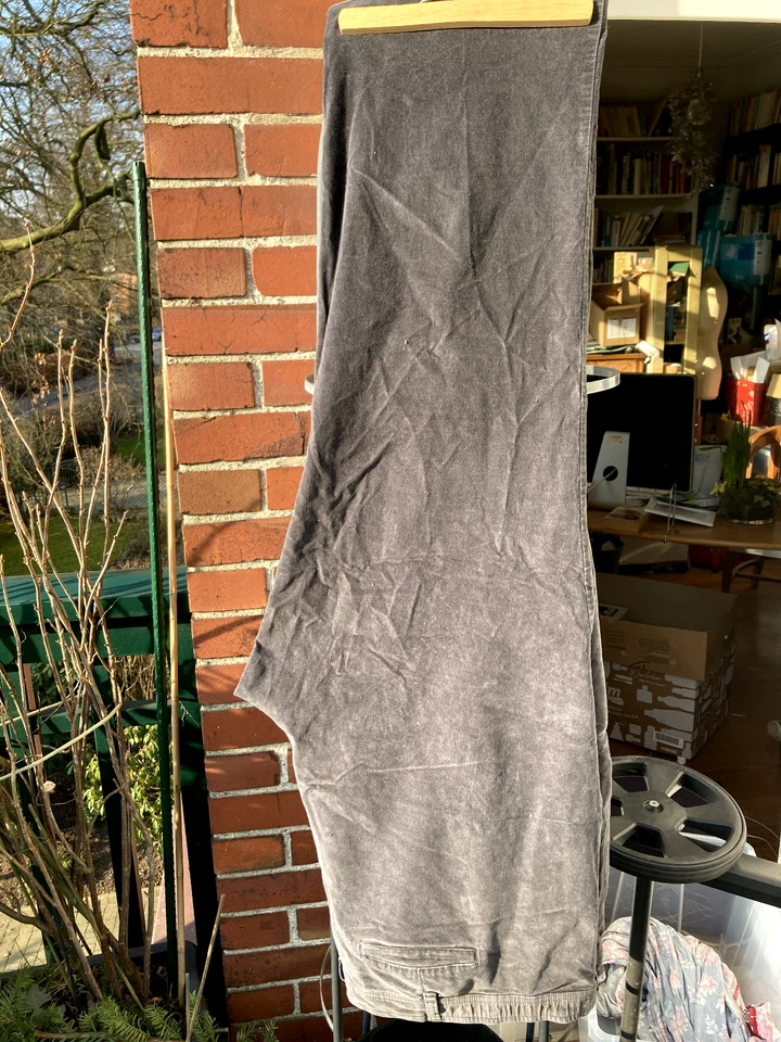 Lands End wunderschön grauer Samt    GR.58 NEU - Bild 2 von 4