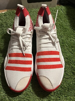 Adidas Trae Young 2.0 Nebraska Cornhuskers PE SIZE 17