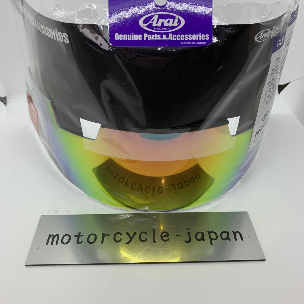 Arai Pro Shade Sun visor Mirror for VAS-V Smoke/Red 011075 Free