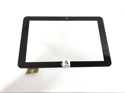 Schwarz Touchscreen Digitizer glas komp. Mit 10108-V1-DJC-179