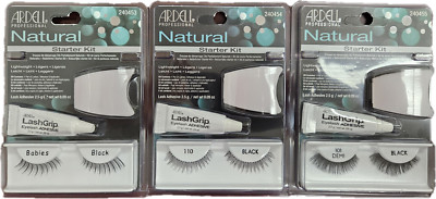 Ardell Professional Lashes Natural Starter Kit 101, 110, Babies