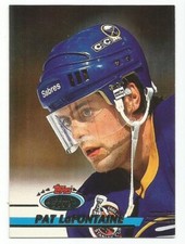 PAT LAFONTAINE 1993-94 STADIUM CLUB CARD NEAR MINT+ CONDITION
