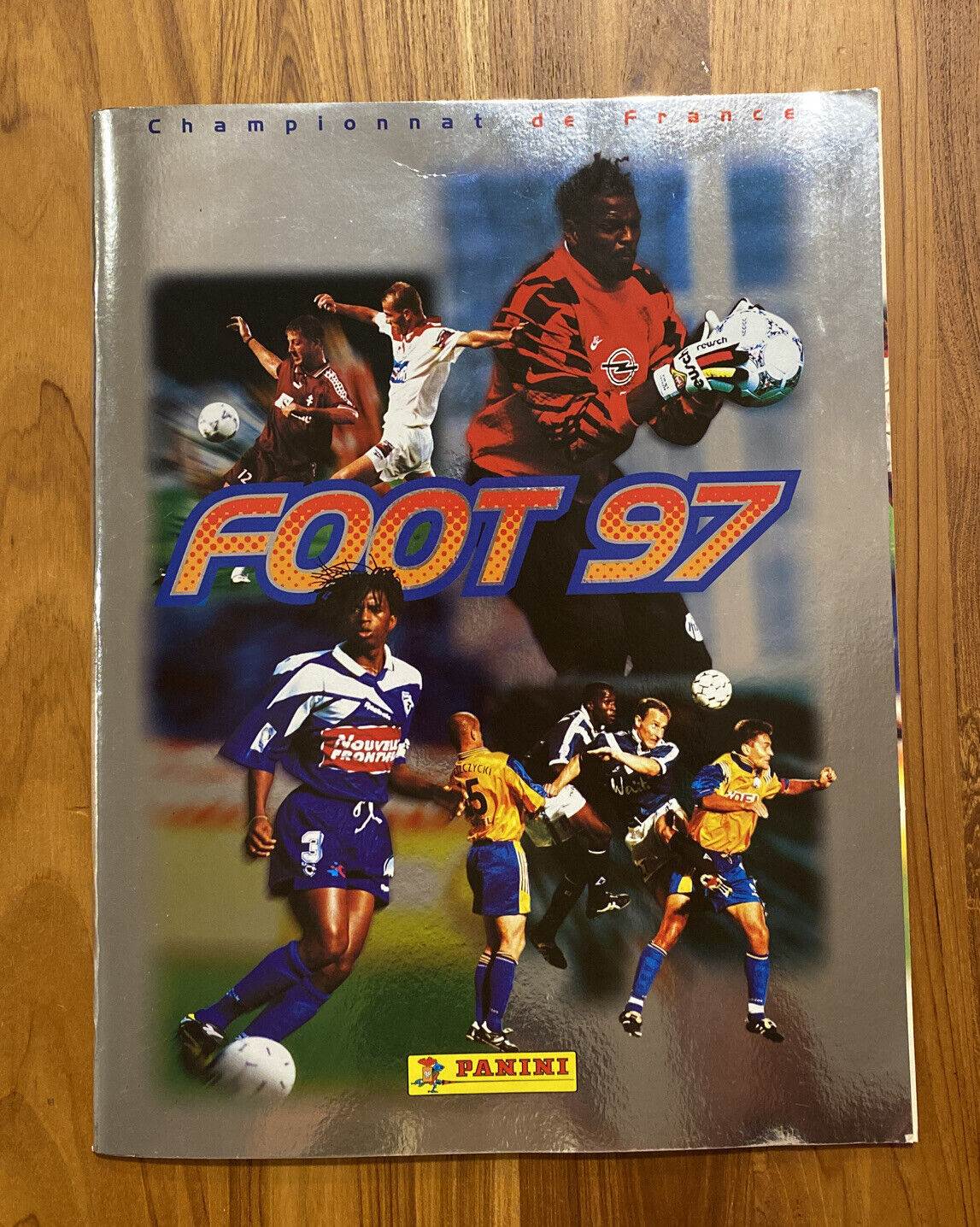Panini Foot Ranking TOP7 1996 1997 96 97 1 French Ligue League Empty free Sticker