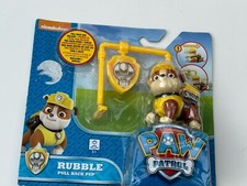 Paw Patrol Pull Back Pup Play Set Rubble