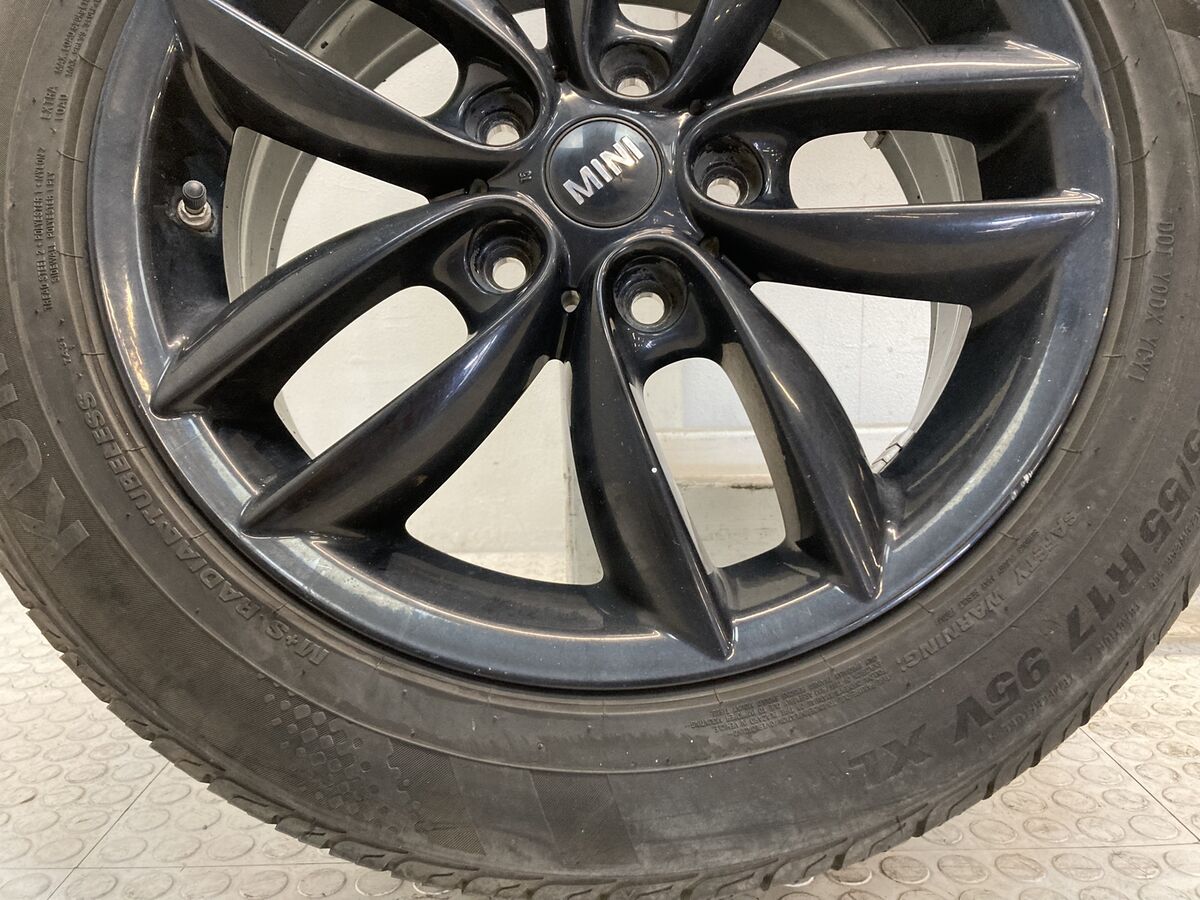 Mini Cooper Wheels 5-Star Double Spoke Black R124