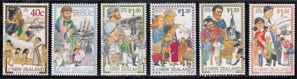 NEW ZEALAND 1998 A New Beginning, Set of 6 MNH | eBay