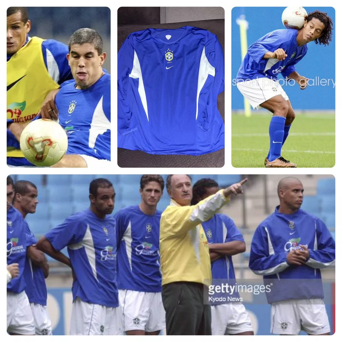 Nike 🇧🇷 Brazil Soccer National Team 02/03 Training LS Jersey L