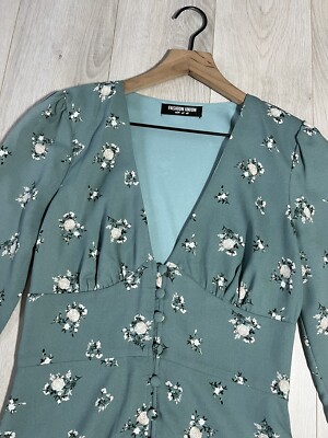 fashion union floral dress Florentina Dress in Alluring Floral 5X main image 0