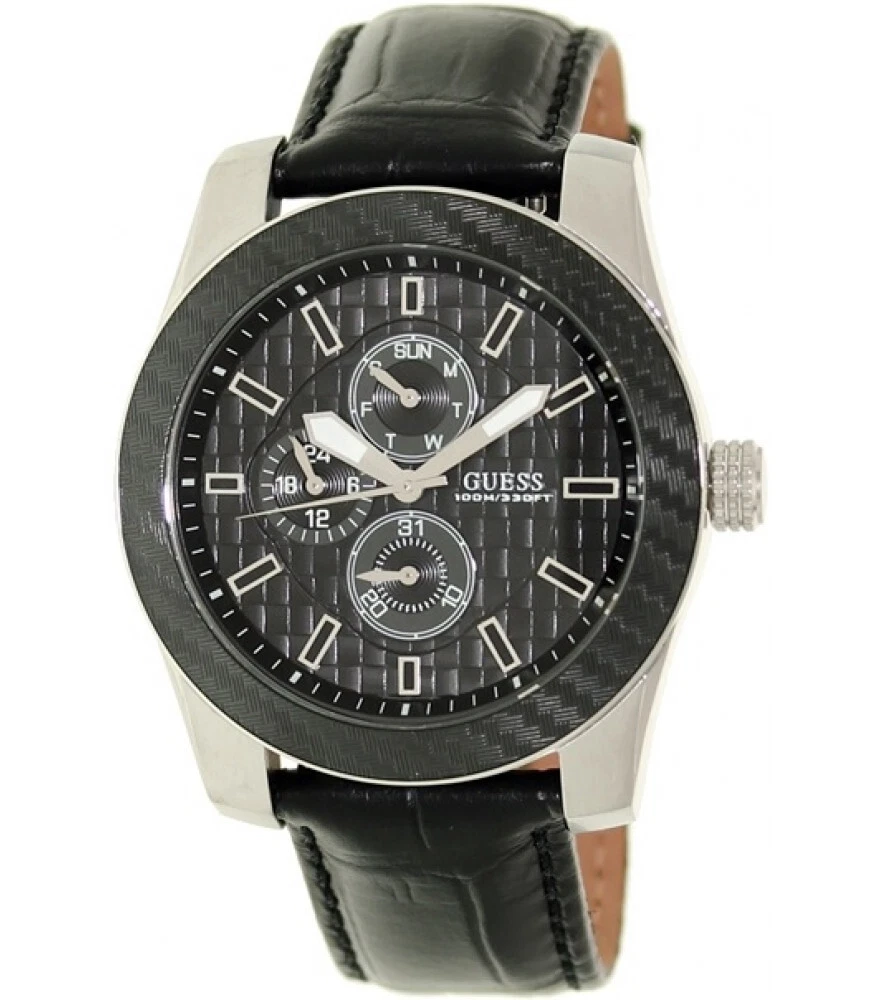 Montre Guess Homme: Montre Chrono Guess Homme, Montre Cuir Guess Homme