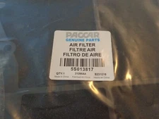 P/N5S013817 NEW GENUINE PACCAR OEM PETERBILT PARTICULATE CABIN AIR INTAKE FILTER