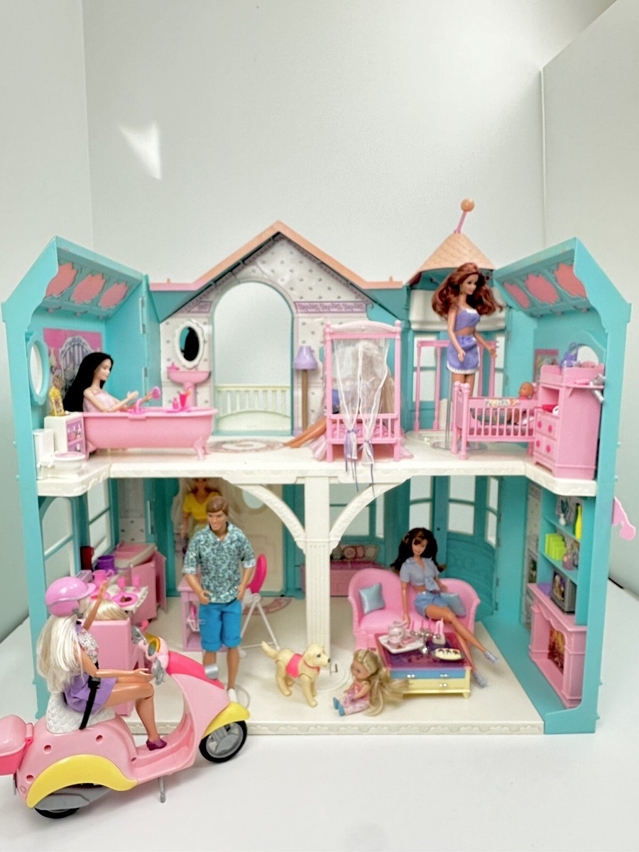 Barbie Victorian Dream House 2004 Original Furn/Access Doorbell