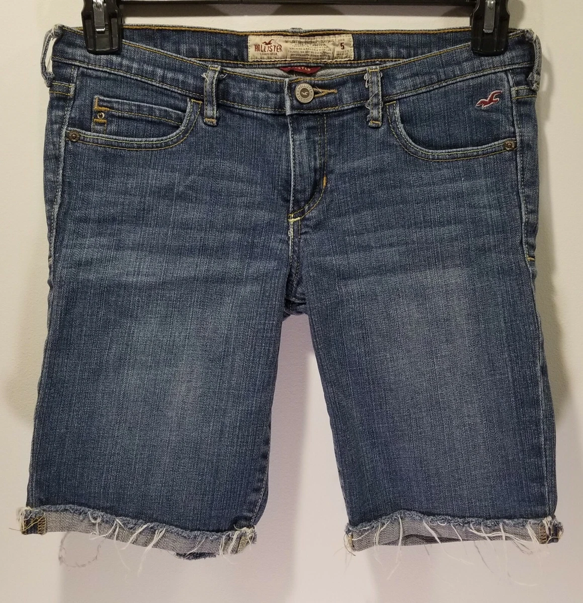 Hollister, Shorts, Hollister Jean Stretch Shorts Size 5