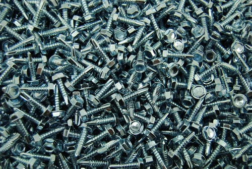 (7,000) Hex Washer Head 10 x 3/4 Self-Drilling Tek Screw IHW #3 Point BULK