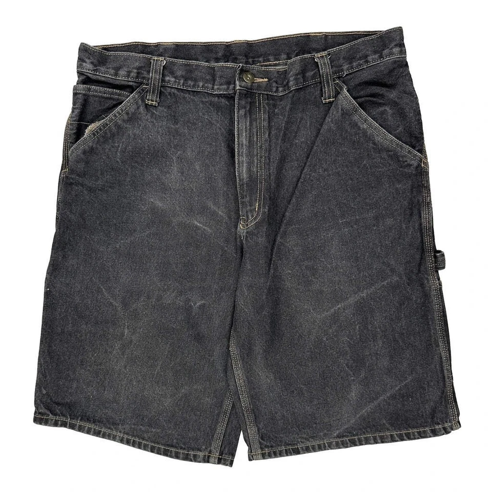 Pantalones Cortos Carpintero Faded Glory - 36W 10L Algodón Negro Foto 2 de 4