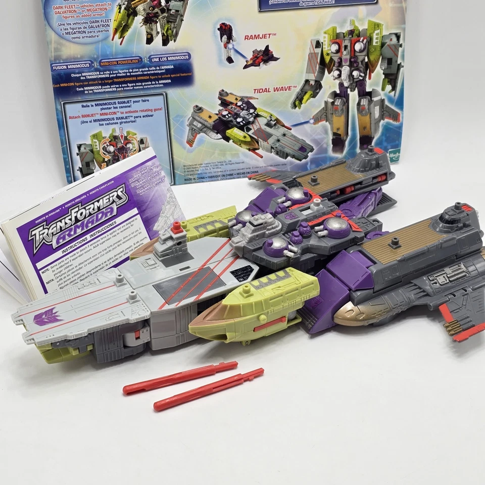 TIDAL WAVE Transformers Armada Complete With Instructions No Ramjet - Image 2 of 4