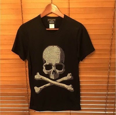 Mastermind Japan Swarovski Pearl T-Shirt Men JPN Limited Edition Rare Model Casu