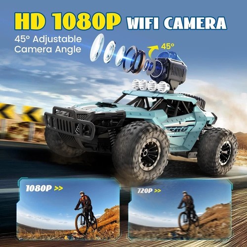 High-Speed 1/16 RC Monster Truck with FPV Camera - 60 mins of Exciting Play - Picture 4 of 9