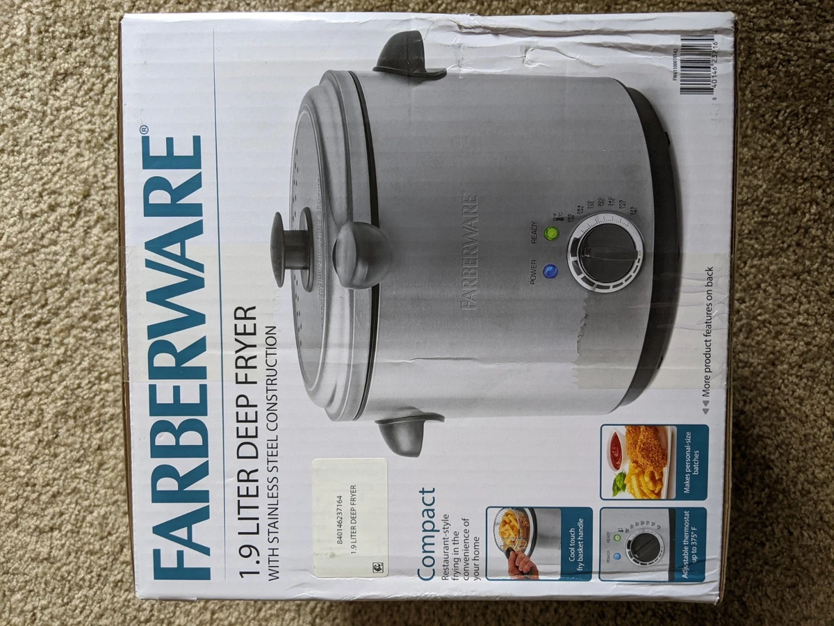 大型FARBERWAREフライヤー Las mejores ofertas en Freidora Farberware Freidoras | eBay